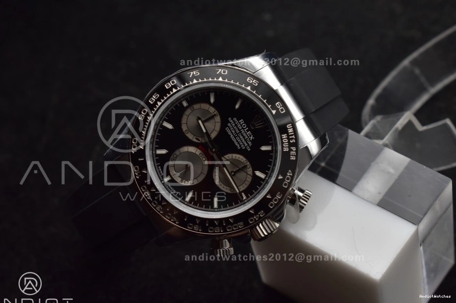 on Minimalist Dial 126519 Black Oysterflex QF V6 Edition Daytona (Weighted) Silver Best SH4131 Strap 1:1 821 0503